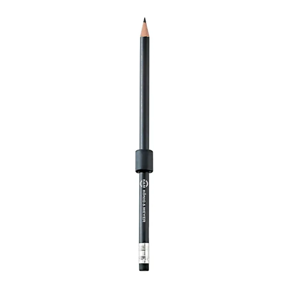 K&M Bleistifthalter magnetisch schwarz für Notenständer