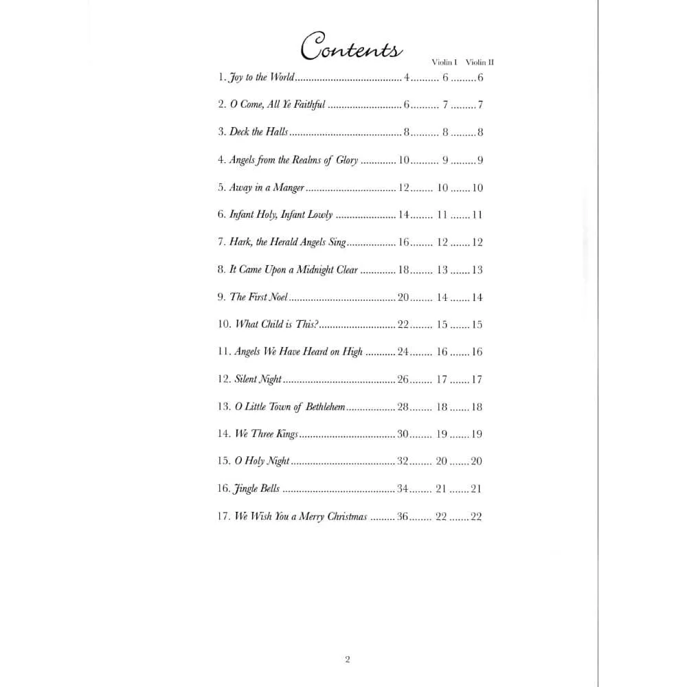 Mel Bay My Very Best Christmas Violinennoten Violine Klavier