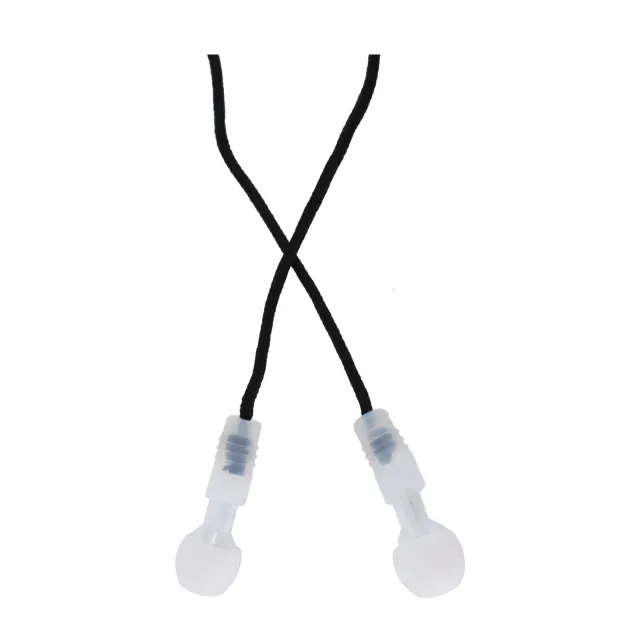 Vibes Hi-Fidelity Earplugs Nackenband Kordel Silikon Schwarz