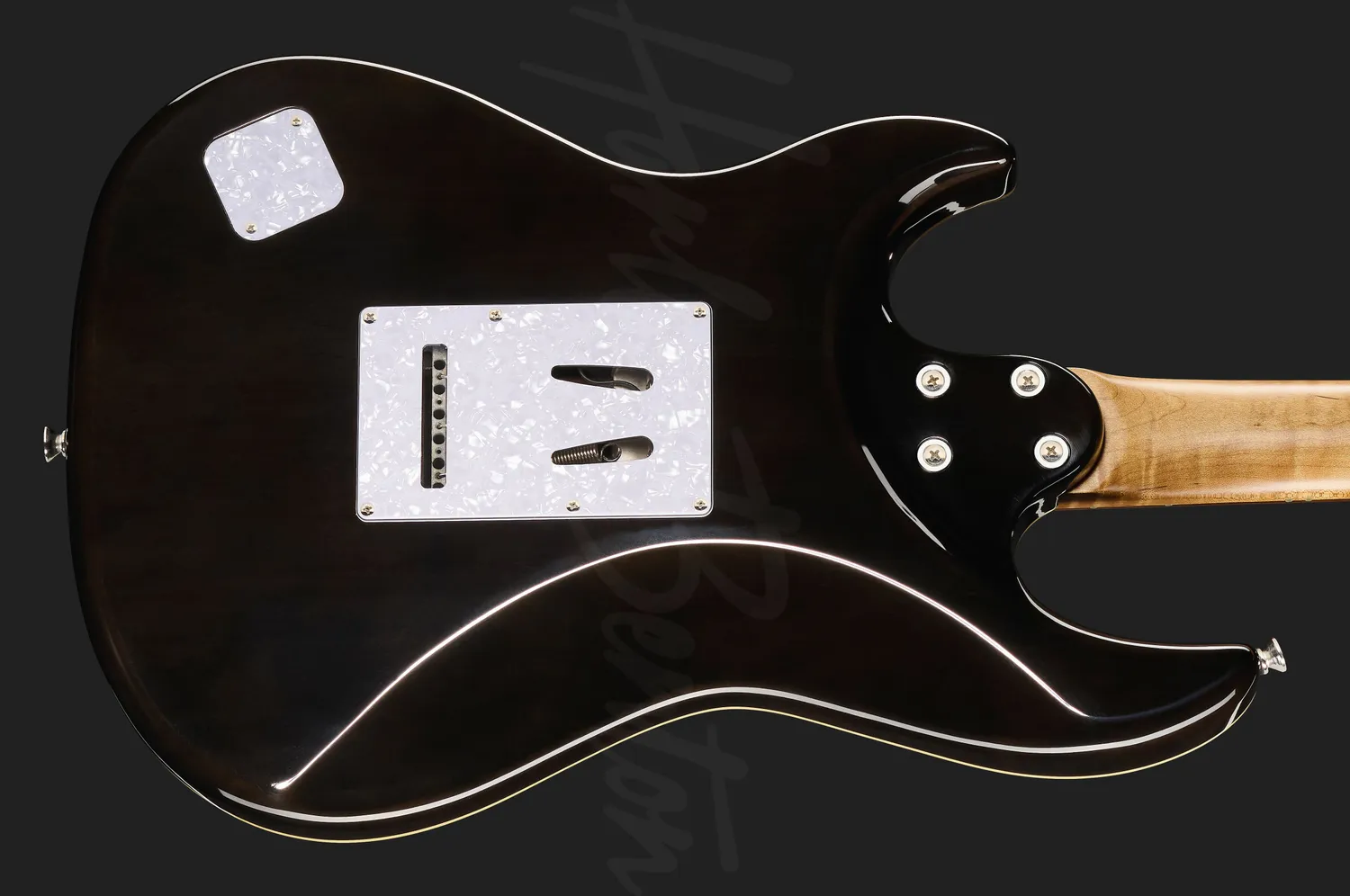 Harley Benton ST-Modern Plus HSS E-Gitarre Flame Blue Burst Edelstahl