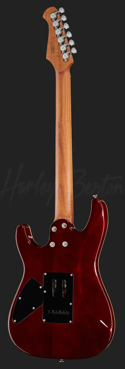 Harley Benton Fusion-III HSS E-Gitarre Roasted FNT