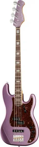 Harley Benton Pro MV-4PJ E-Bass burgundy mist