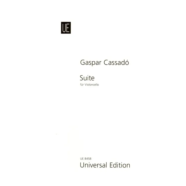 Gaspar Cassadó Suite Cello-Noten Solo Universal Edition