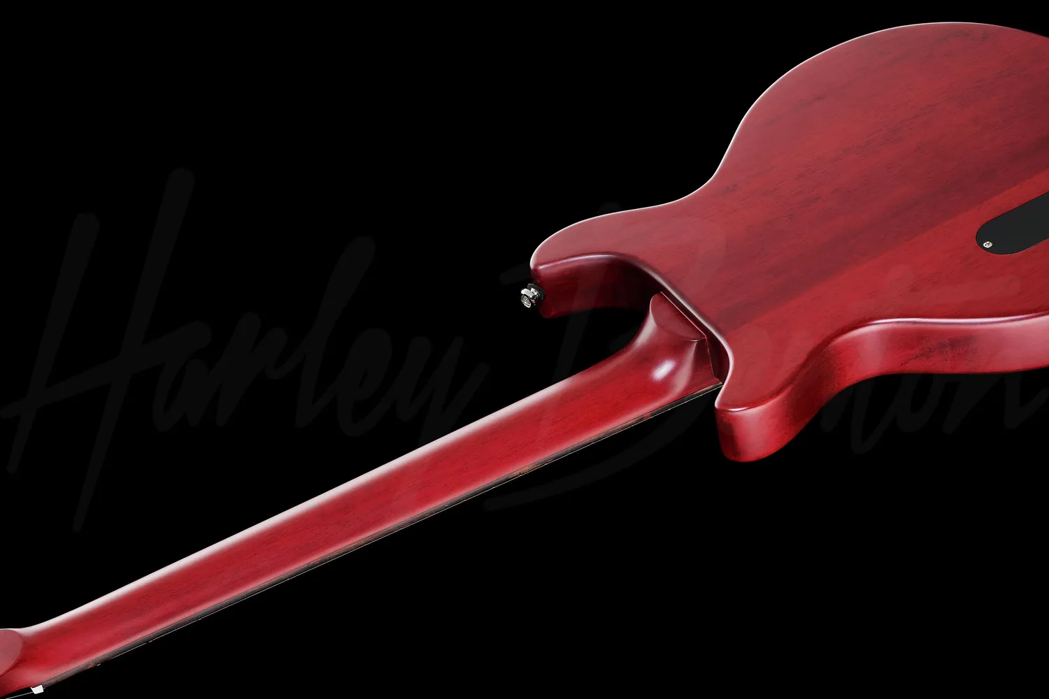 Harley Benton Vintage DC-Junior FAT E-Gitarre Cherry