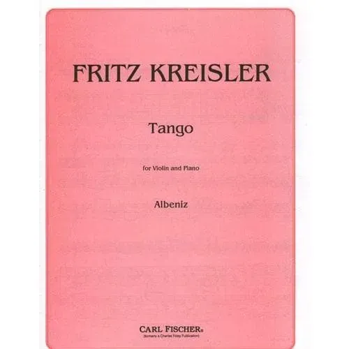 Shar Music Albéniz Tango Violinnoten Kreisler Klavier