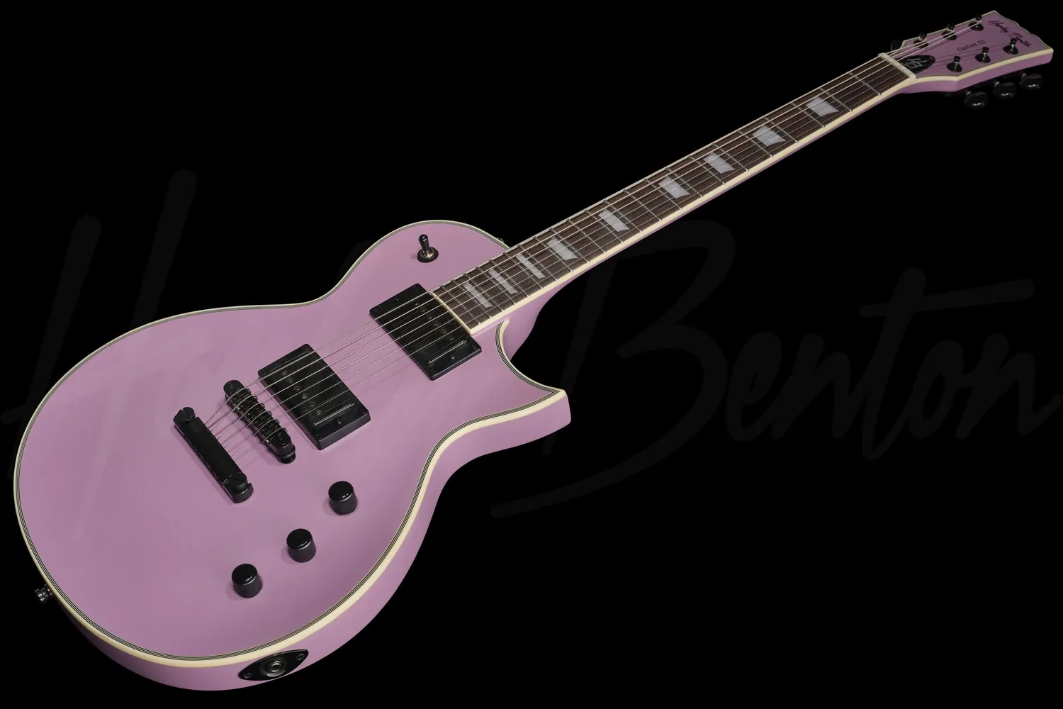 Harley Benton SC-Custom III E-Gitarre Purple Satin Humbucker