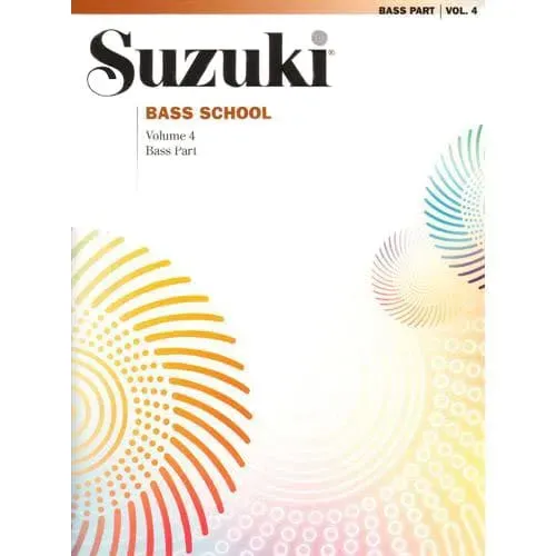 Suzuki Bass School Vol.4 Noten Kontrabass Schule