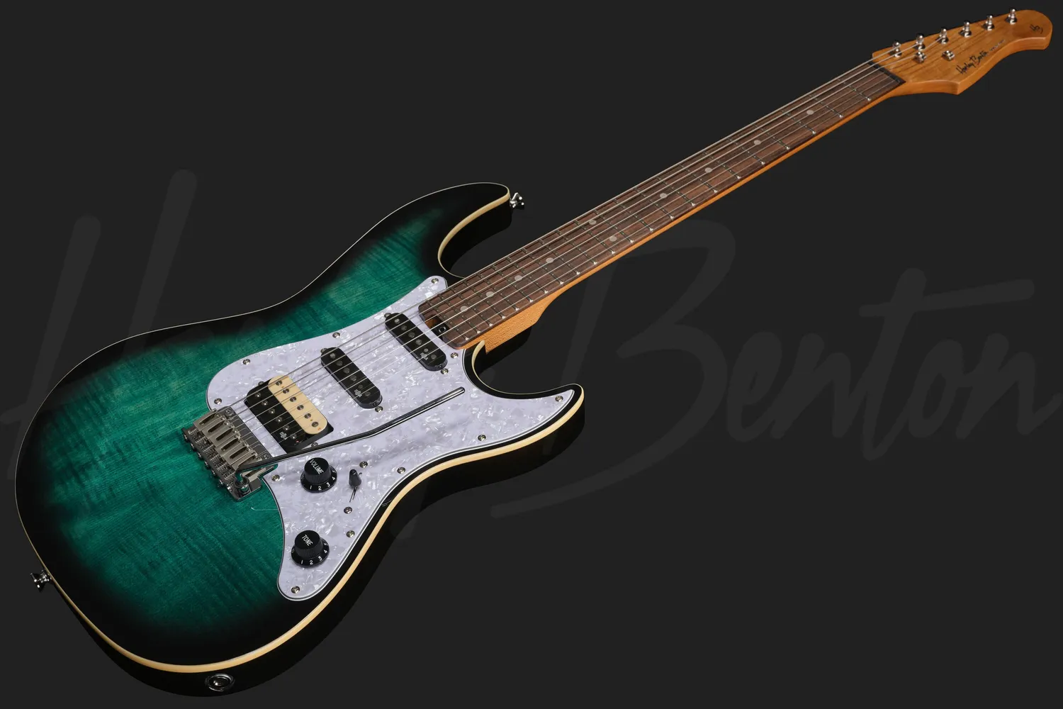 Harley Benton Rock ST-Modern HSS E-Gitarre Blue Burst