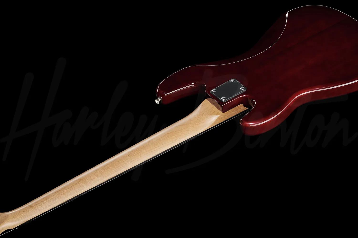 Harley Benton PJ-5 HTR E-Bass Trans Red 5-saitig Split-Coil