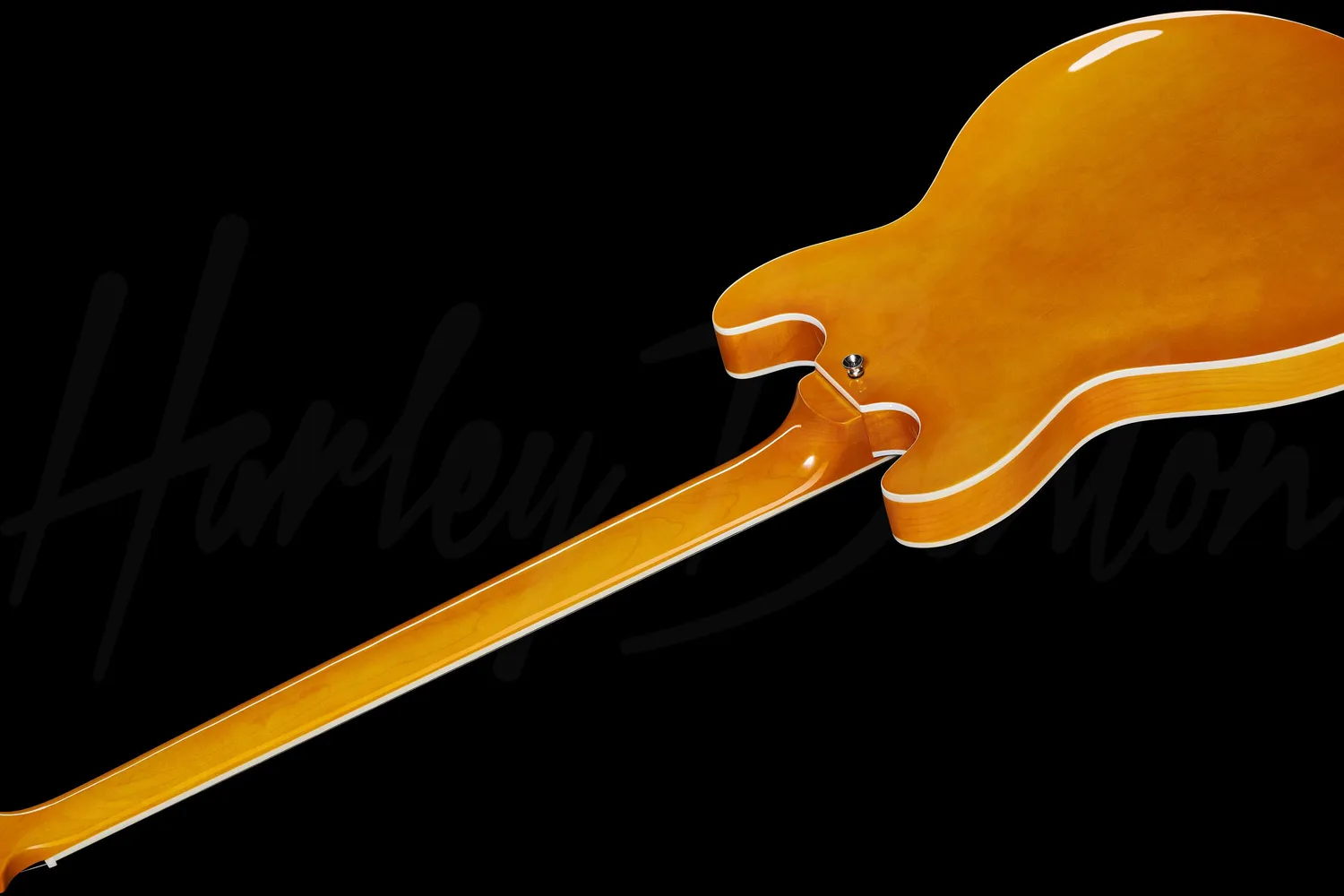 Harley Benton Vintage HB-50 Halbakustik Orange