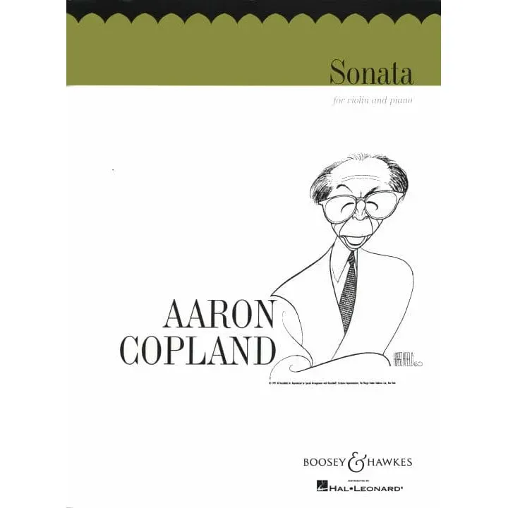 Boosey & Hawkes Copland Sonate Violinnoten Klavier