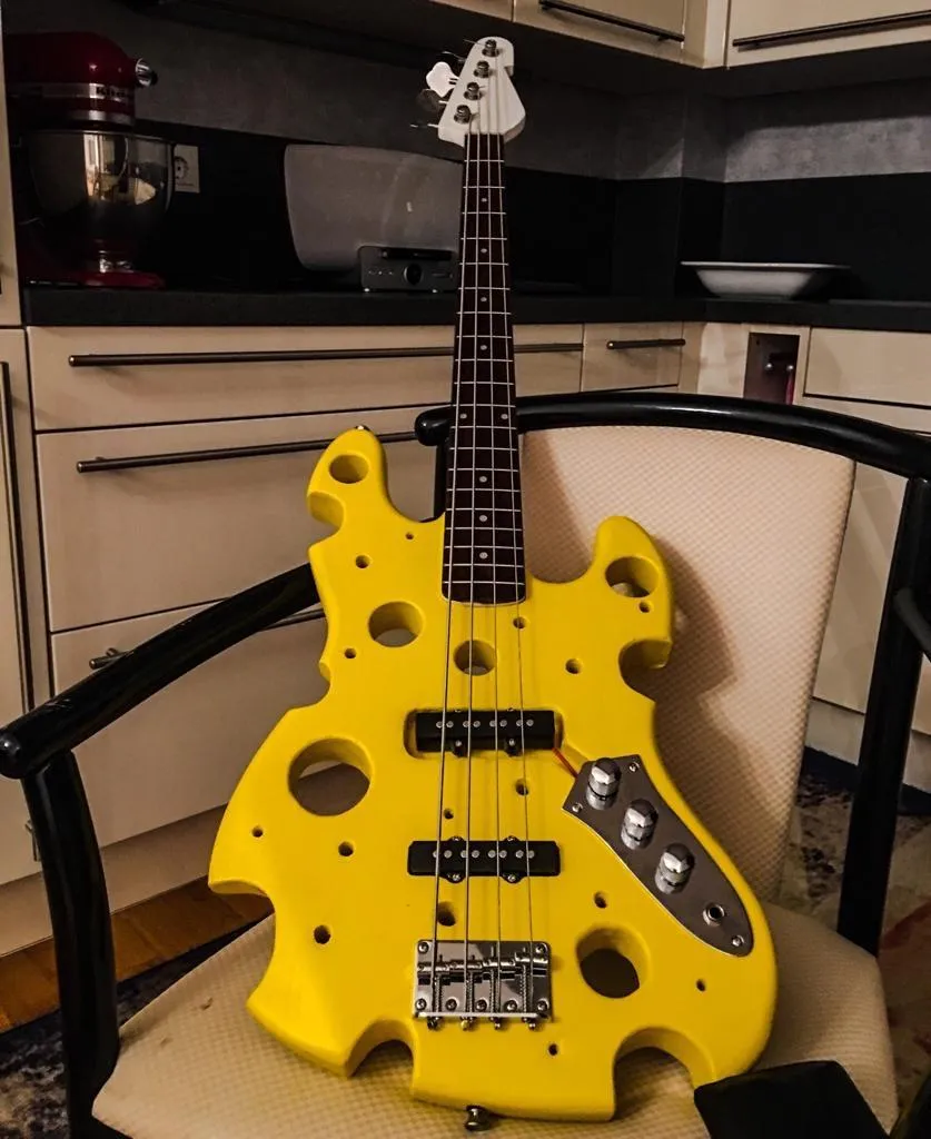 Rocktile JB-Style E-Bass Bausatz DIY unbehandelt
