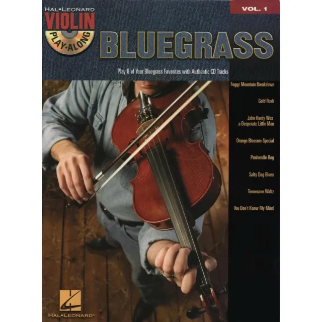 Hal Leonard Violin Play-Along Vol.1 Bluegrass Noten Geige