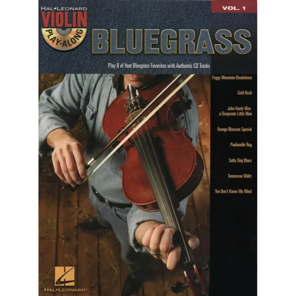 Hal Leonard Violin Play-Along Vol.1 Bluegrass Noten Geige