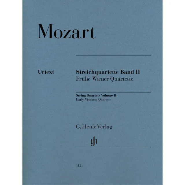 Henle Mozart Streichquartette Band II Noten Partitur Stimmen Urtext