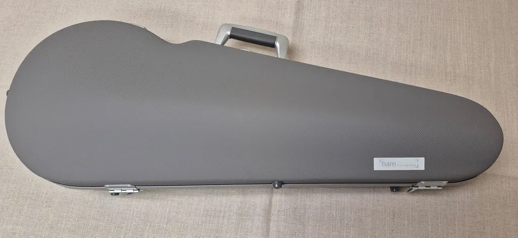 BAM Panther Hightech Bratschenkoffer Grau bis 43 cm