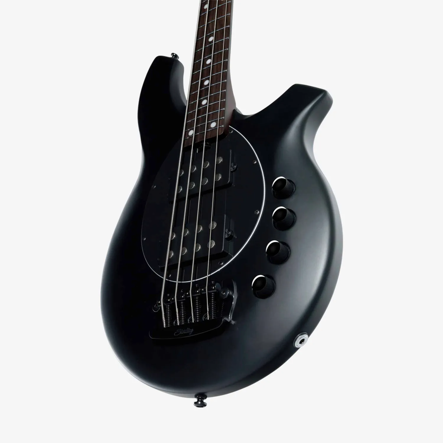 Sterling Bongo E-Bass 4-saitig Stealth Black 2 Humbucker