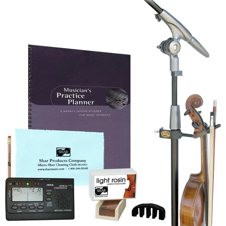 Shar Practice Space Essentials Übungs-Set Violine 8-teilig