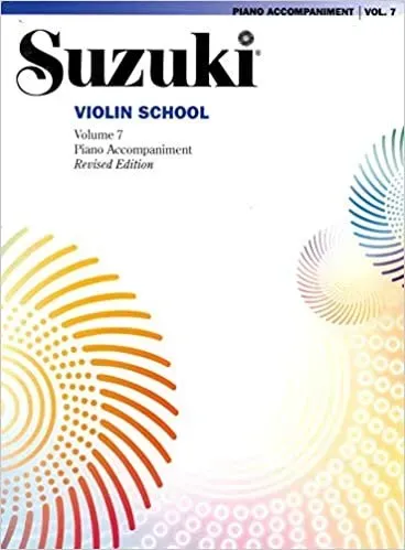 Suzuki Begleitbuch Violine Vol.7 Klavier