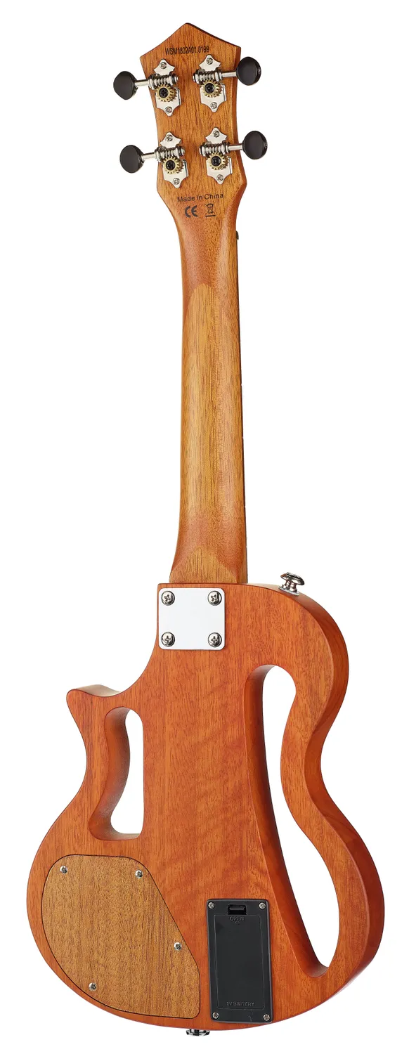 Harley Benton ElectricUke-50C NT Elektro-Ukulele Mahagoni