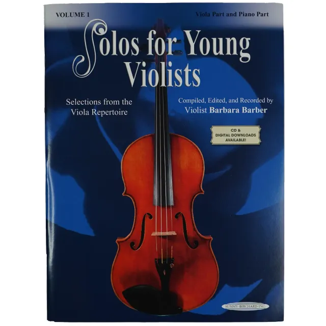 Barber Solos for Young Violists Vol.1 Bratschennoten Klavier