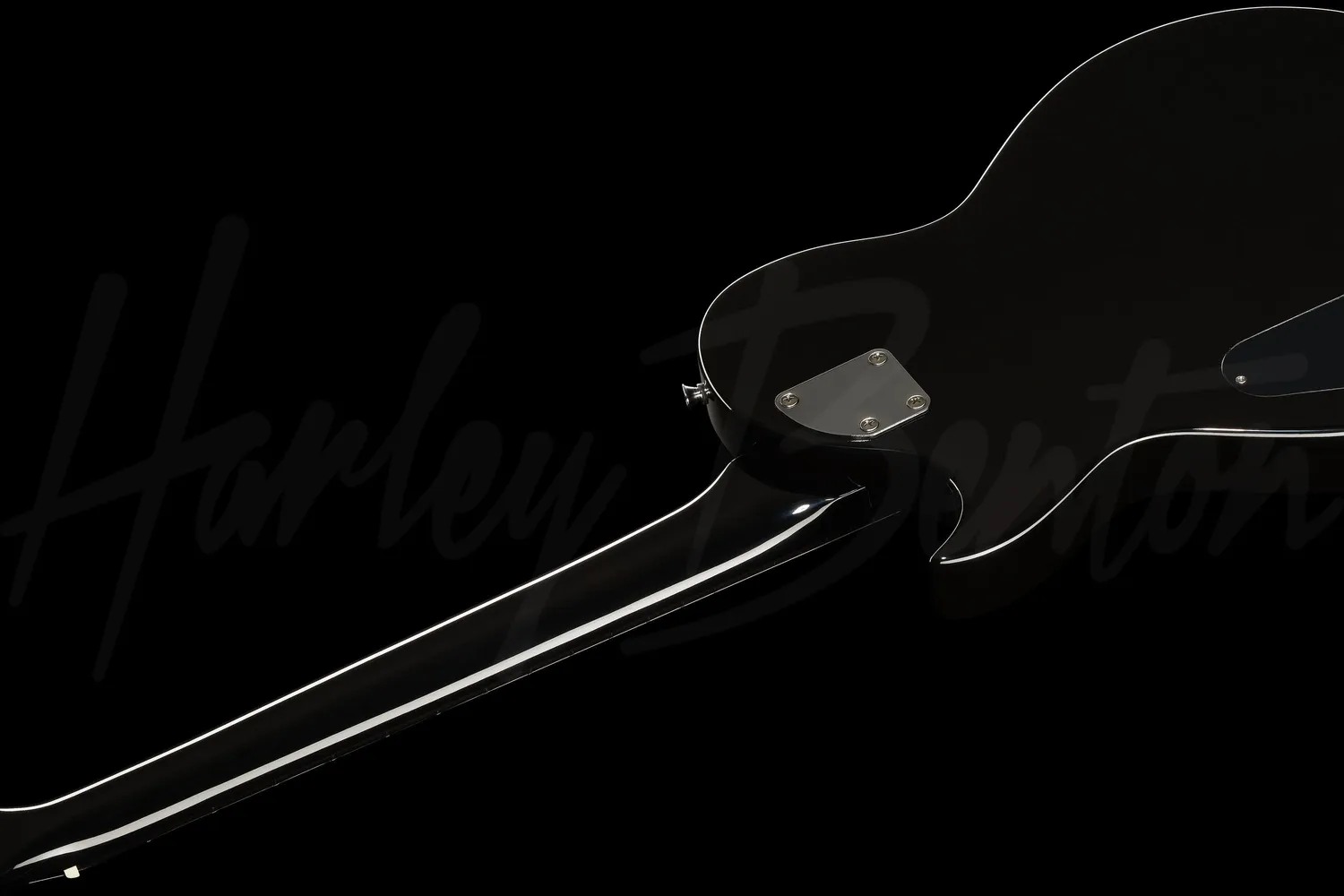 Harley Benton Vintage SC-200 SBK E-Gitarre Schwarz