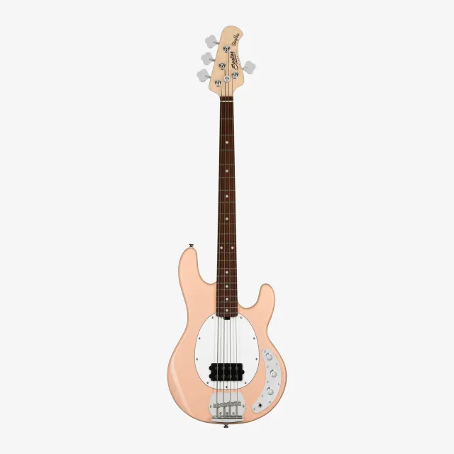 Sterling SUB StingRay RAY4 E-Bass Pueblo Pink aktiv
