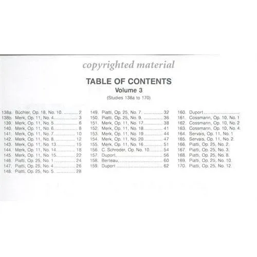 Shar Music Schröder 170 Foundation Studies Vol.3 Etüden