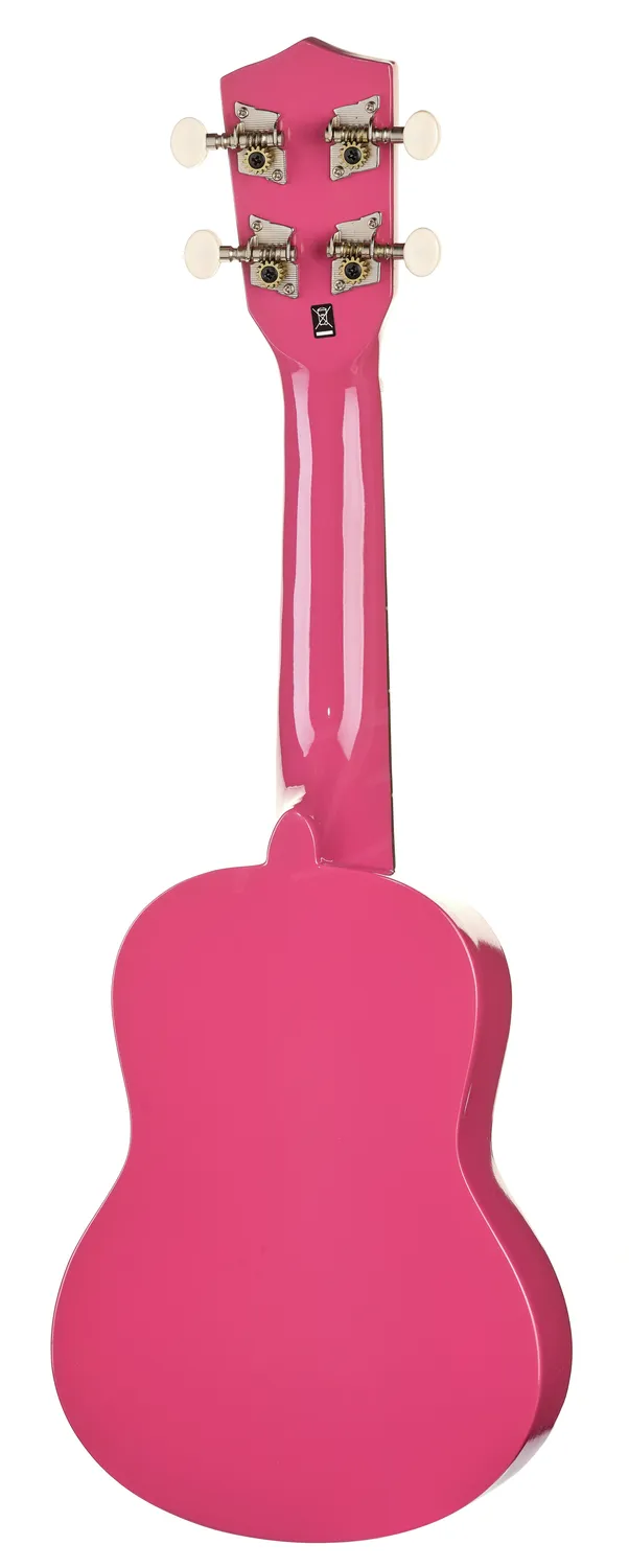 Harley Benton HBUK12 Magenta Sopran-Ukulele Einsteiger