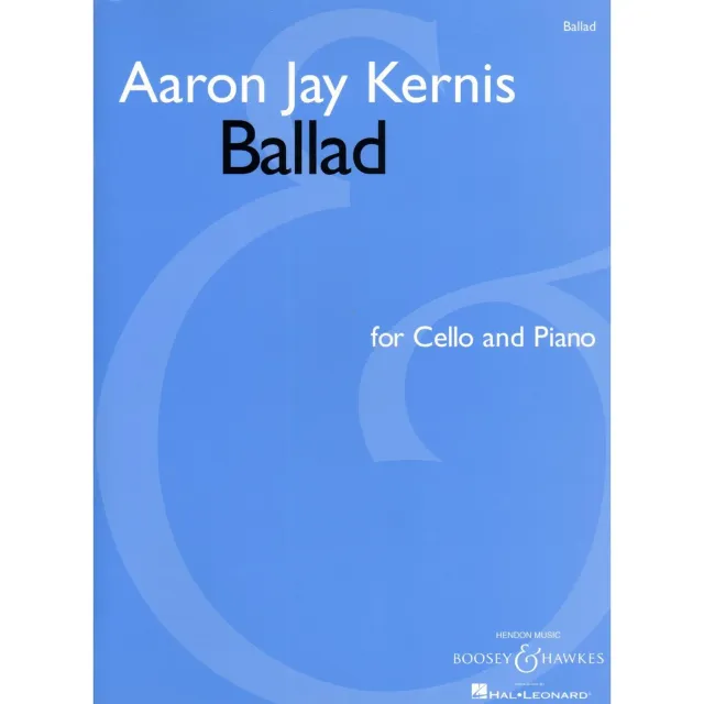 Boosey & Hawkes Kernis Ballad Cello Noten Cello Klavier