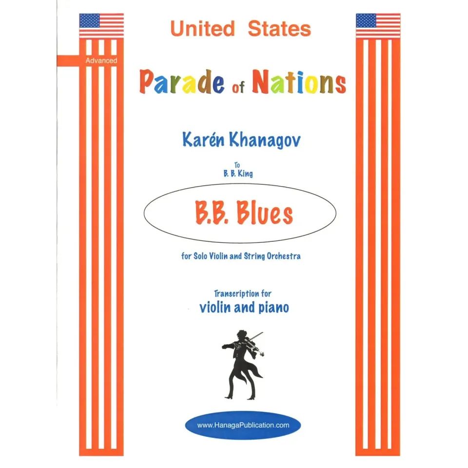 Khanagov Parade of Nations B.B. Blues Violinnoten USA