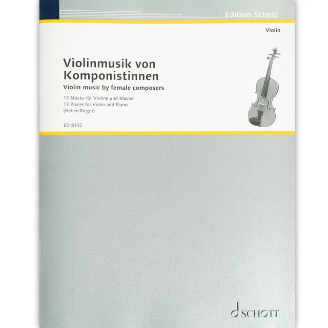 Schott Female Composers 13 Pieces Violinenoten Klavier