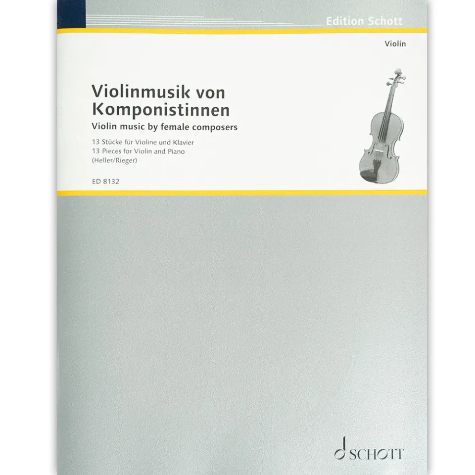 Schott Female Composers 13 Pieces Violinenoten Klavier