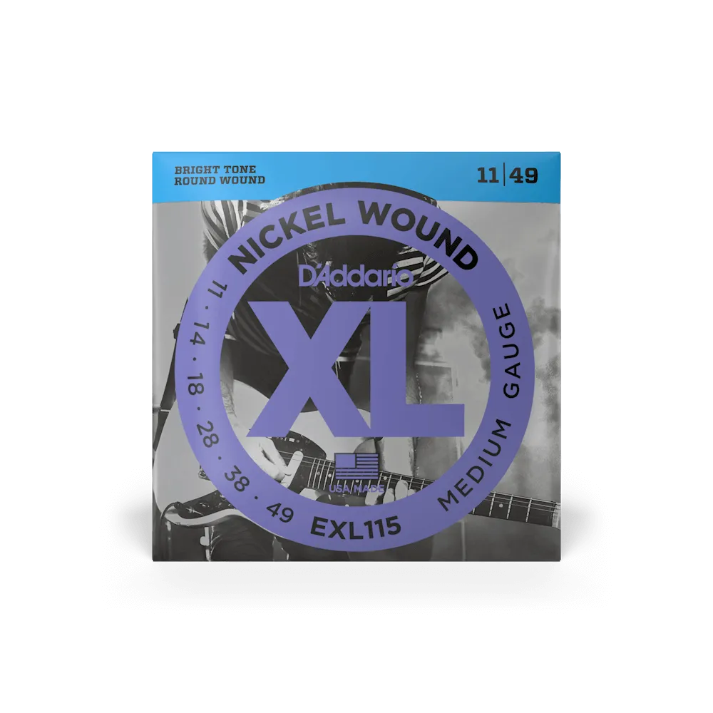 DAddario XL Blues Jazz Rock E-Gitarrensaiten 11-49 Nickel