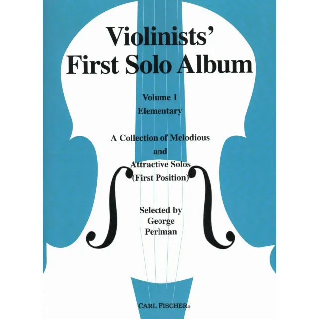 Carl Fischer Perlman First Solo Album Vol.1 Noten Violine Solo