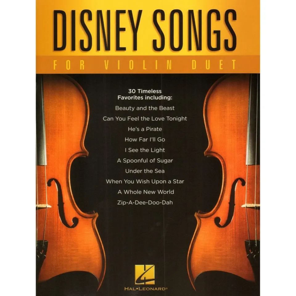 Shar Music Disney Songs Violinduo Noten 30 Stücke
