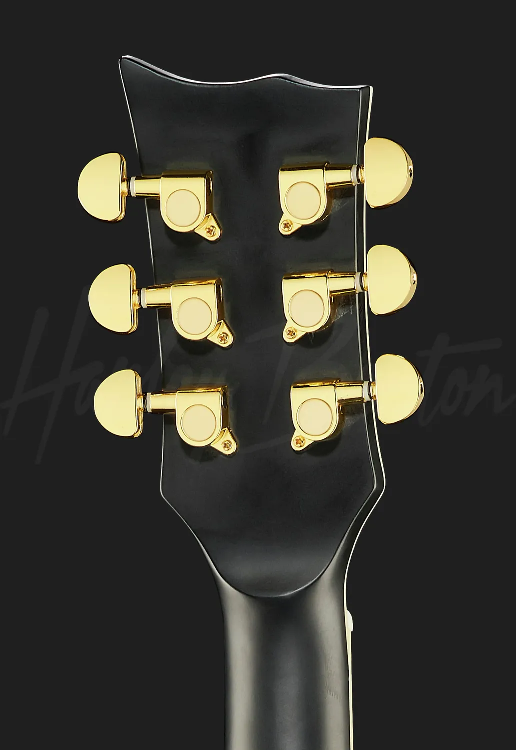 Harley Benton Vintage SC-1000LH E-Gitarre Linkshänder Vintage Black