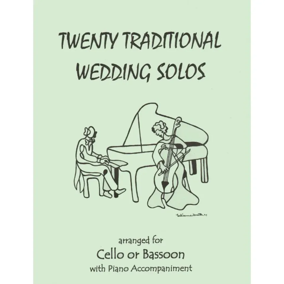 Twenty Traditional Wedding Solos Noten Cello Klavier 20 Stücke