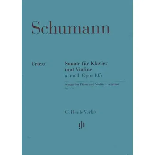 Shar Schumann Op 105 Violinsonate Noten Henle a-Moll