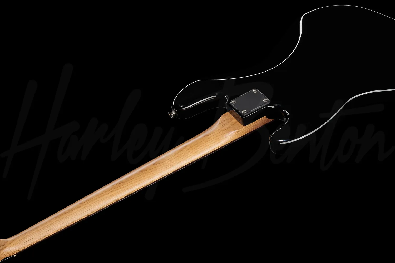 Harley Benton JB-62CC BK E-Bass schwarz Alnico-5