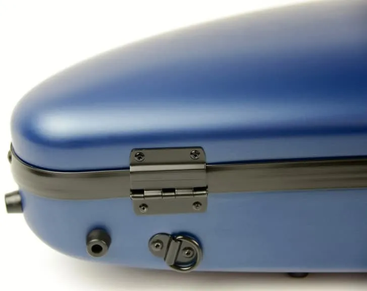 BAM Hightech Slim Geigenkasten 4/4 Blau schmal
