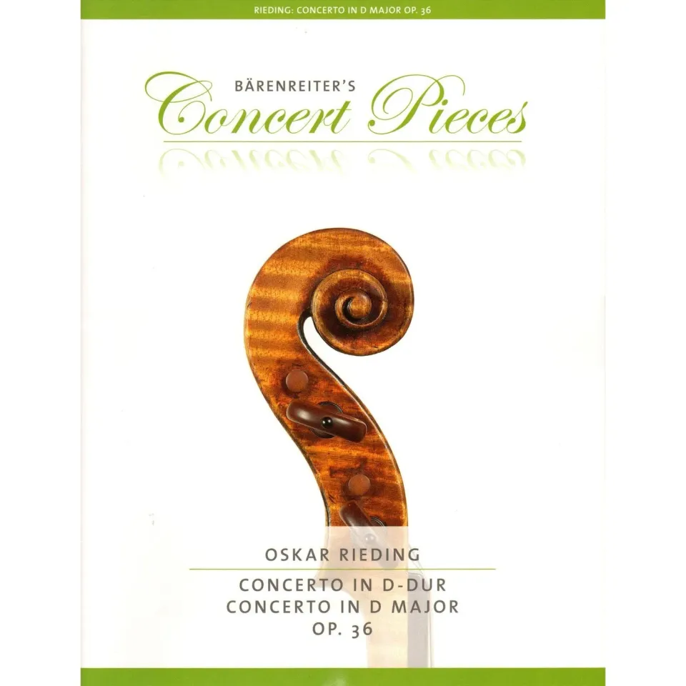 Bärenreiter Rieding op. 36 Violinkonzert Noten D-Dur