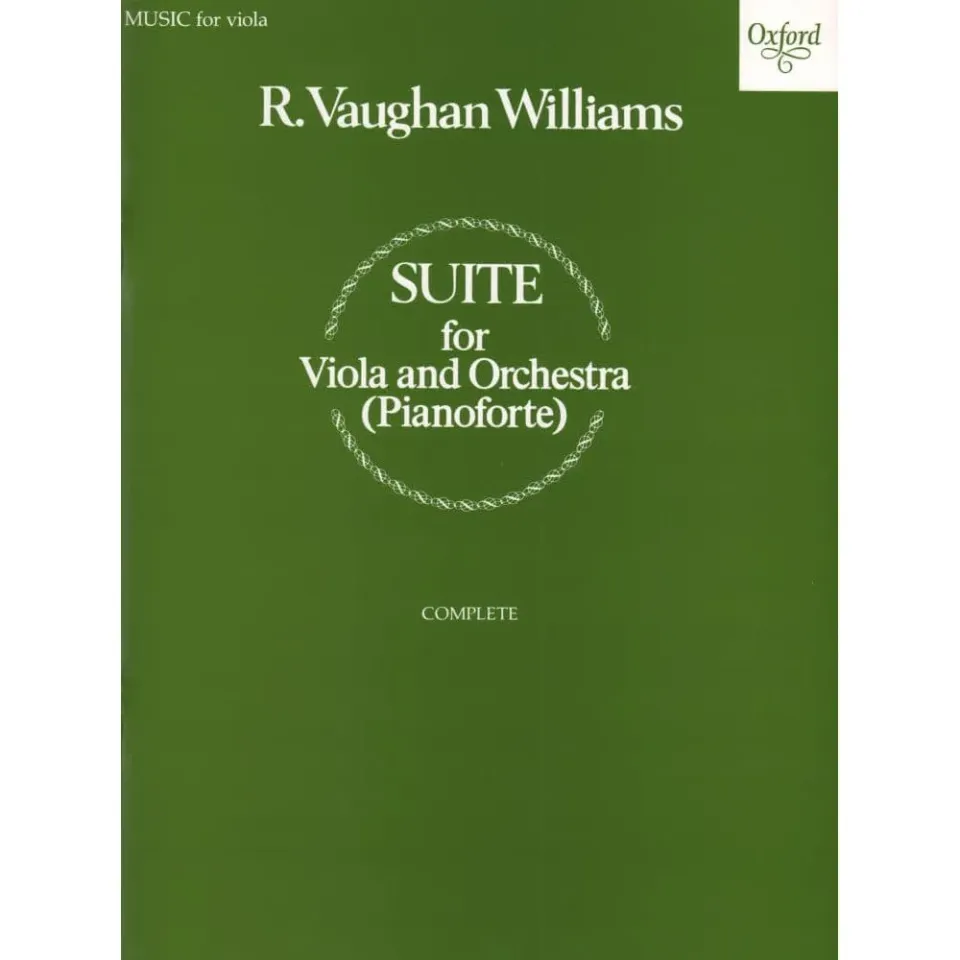 Oxford Vaughan Williams Suite Viola Klavier Noten