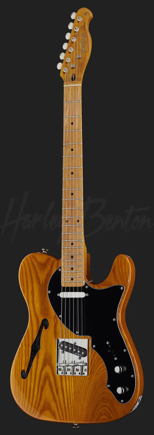 Harley Benton Classic TE-69TL Hot Rod E-Gitarre Natural
