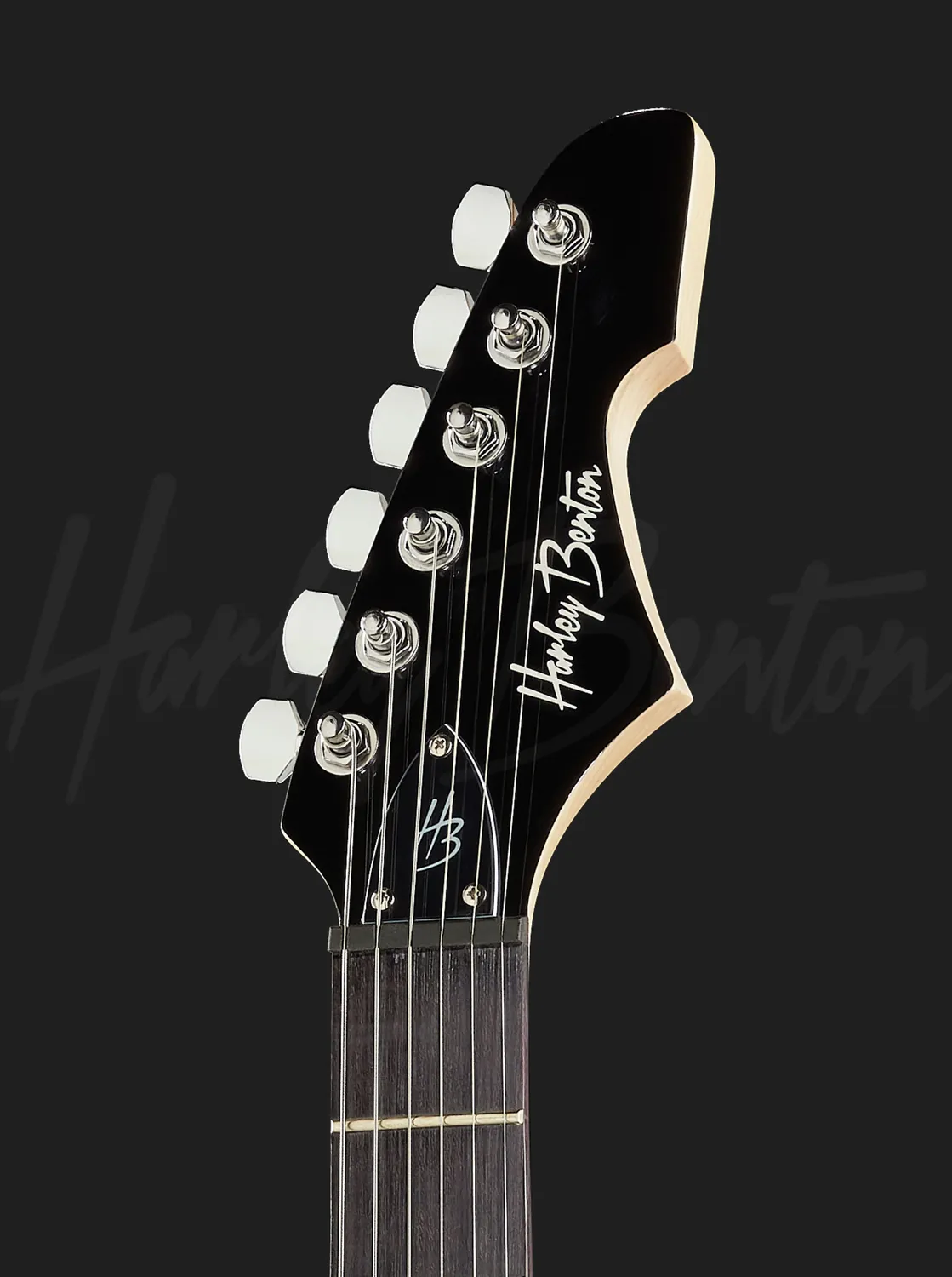 Harley Benton Student Series BS-20 E-Gitarre Schwarz