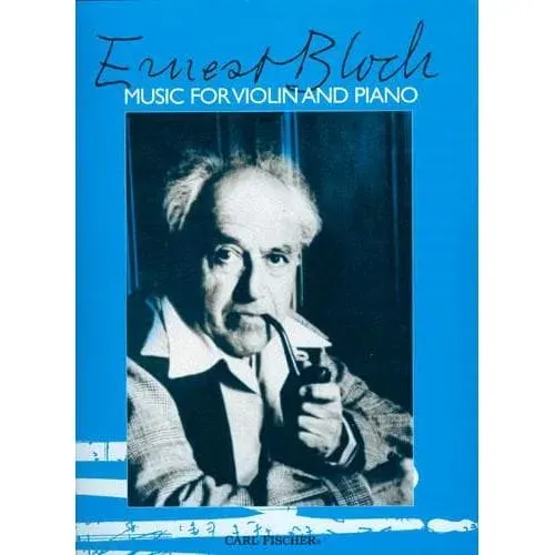Bloch Music for Violin and Piano Noten Violine