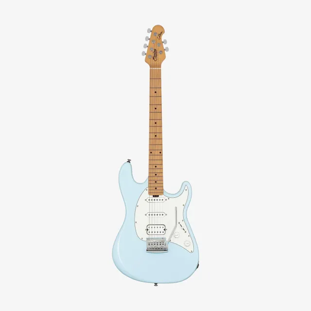 Sterling SUB Series Cutlass Gitarre Daphne Blue HSS
