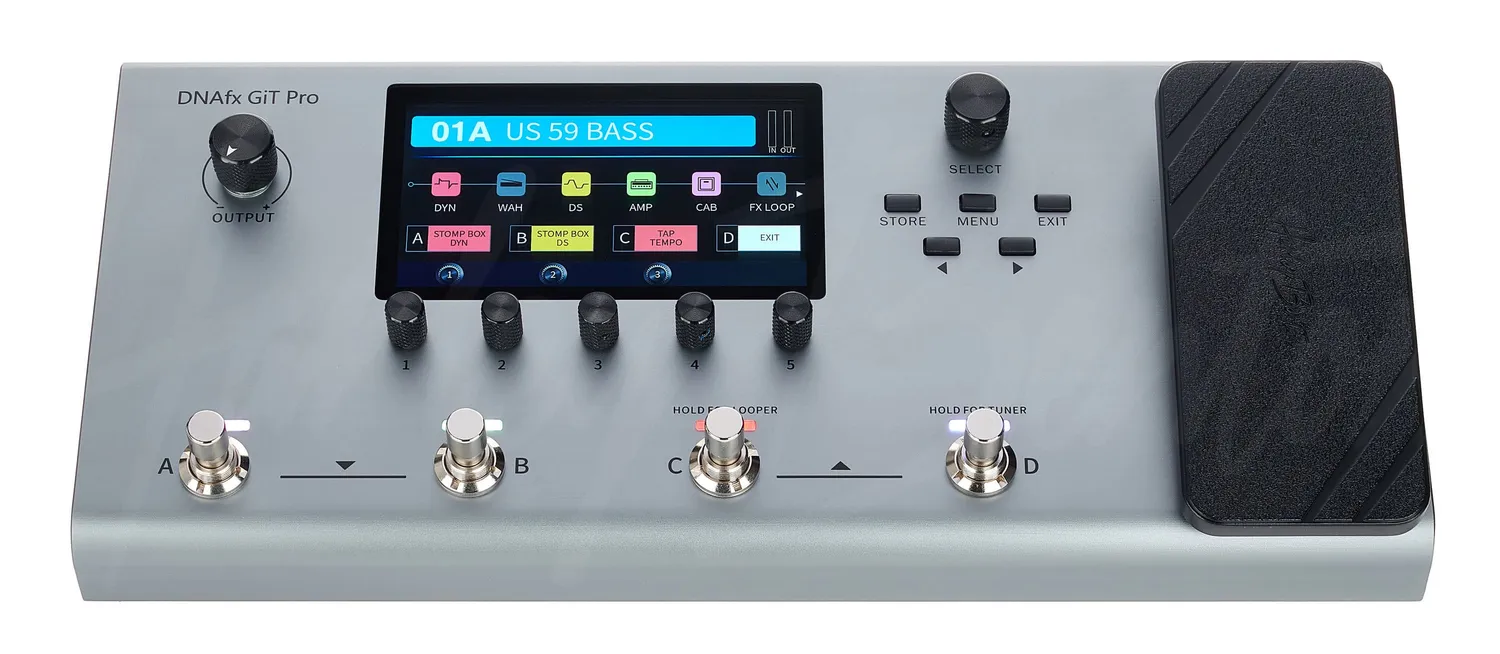 Harley Benton DNAfx GiT Pro Multieffektgerät IR-Loader