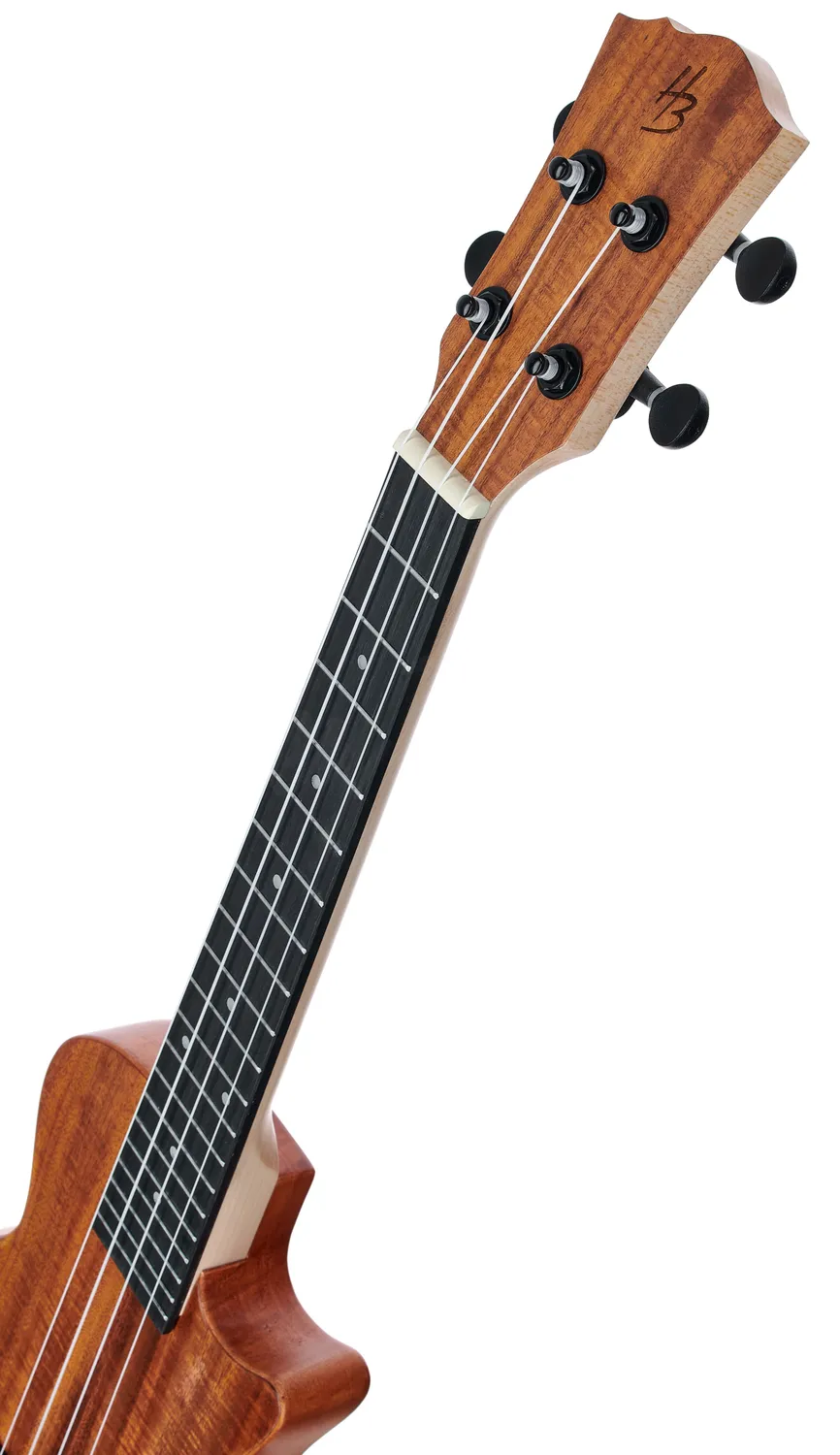 Harley Benton Solid Uke Tenor-Ukulele Natural Tonabnehmer