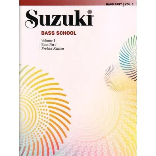Suzuki Bass School Volume 1 Kontrabass Noten Anfänger